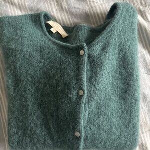 Sezane Gaspard Cardigan Sage Size S